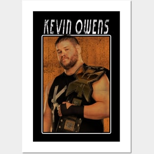 Vintage Wwe Kevin Owens Posters and Art